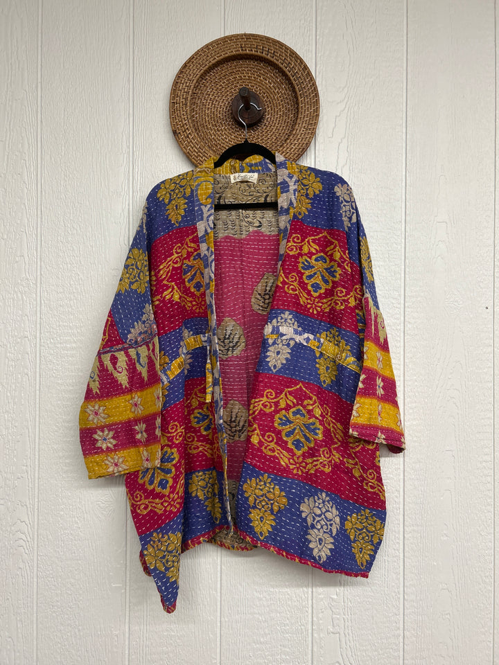 Kantha Shortie Kimono 0325 227