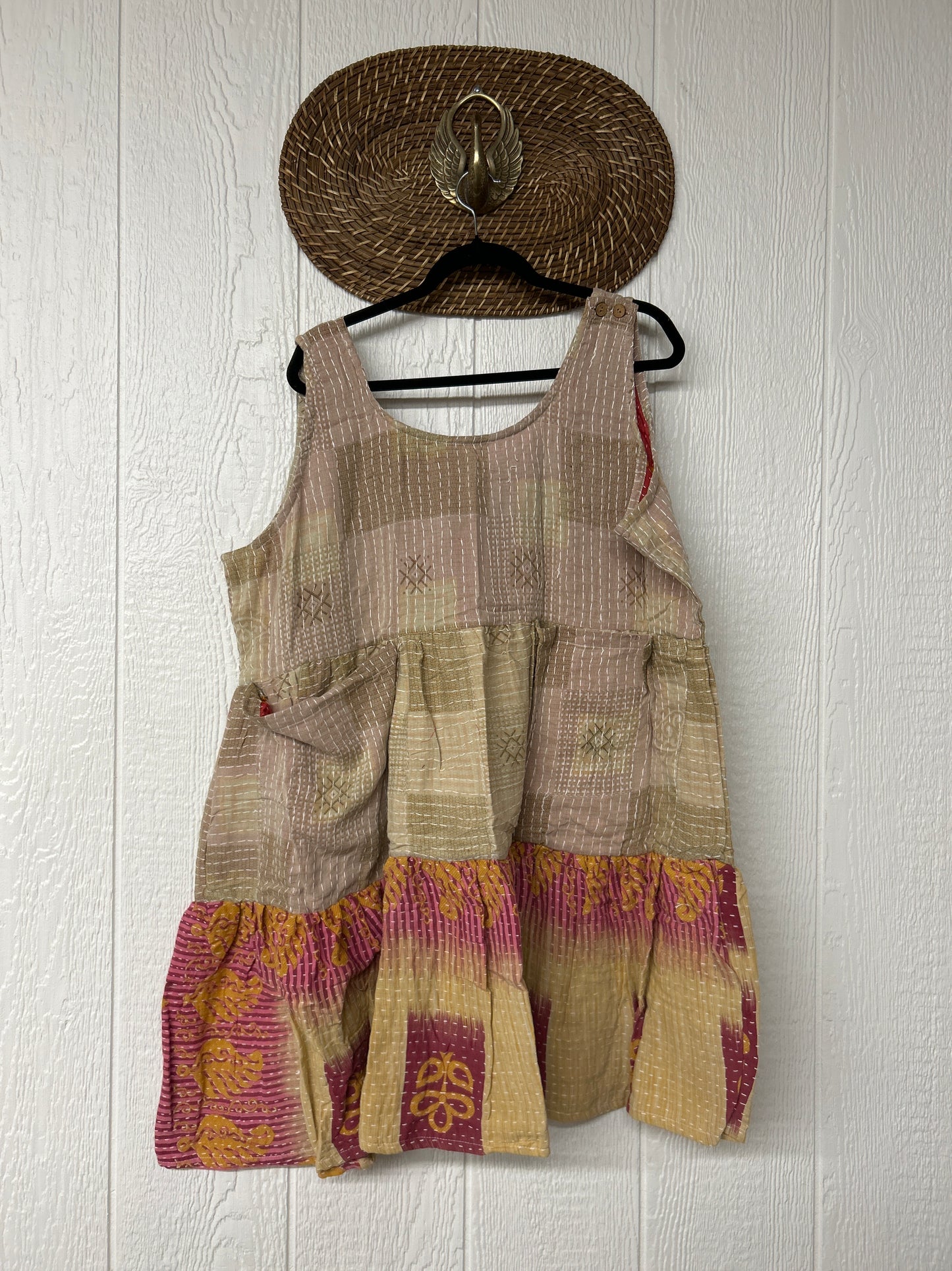 Kantha Meadow Mini Dress 0625 150
