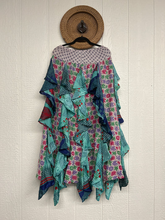 Pareo Kantha Willow Maxi Skirt 0826 206
