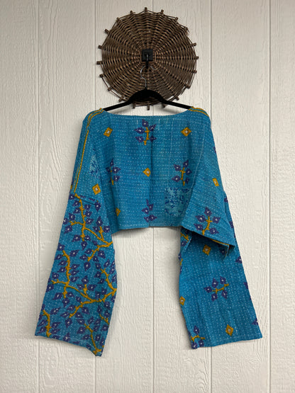Pareo Kantha Abundance Crop Top 1026 014