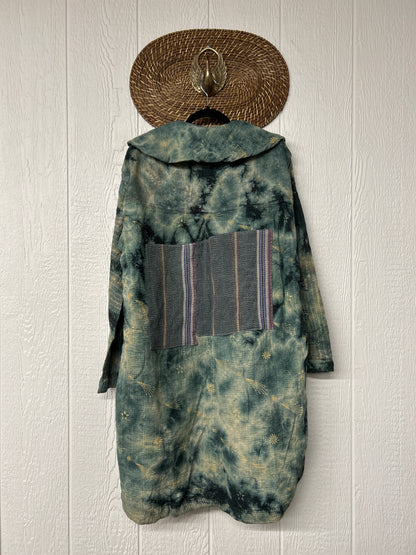 Fine Kantha Drifter Coat 1026 088