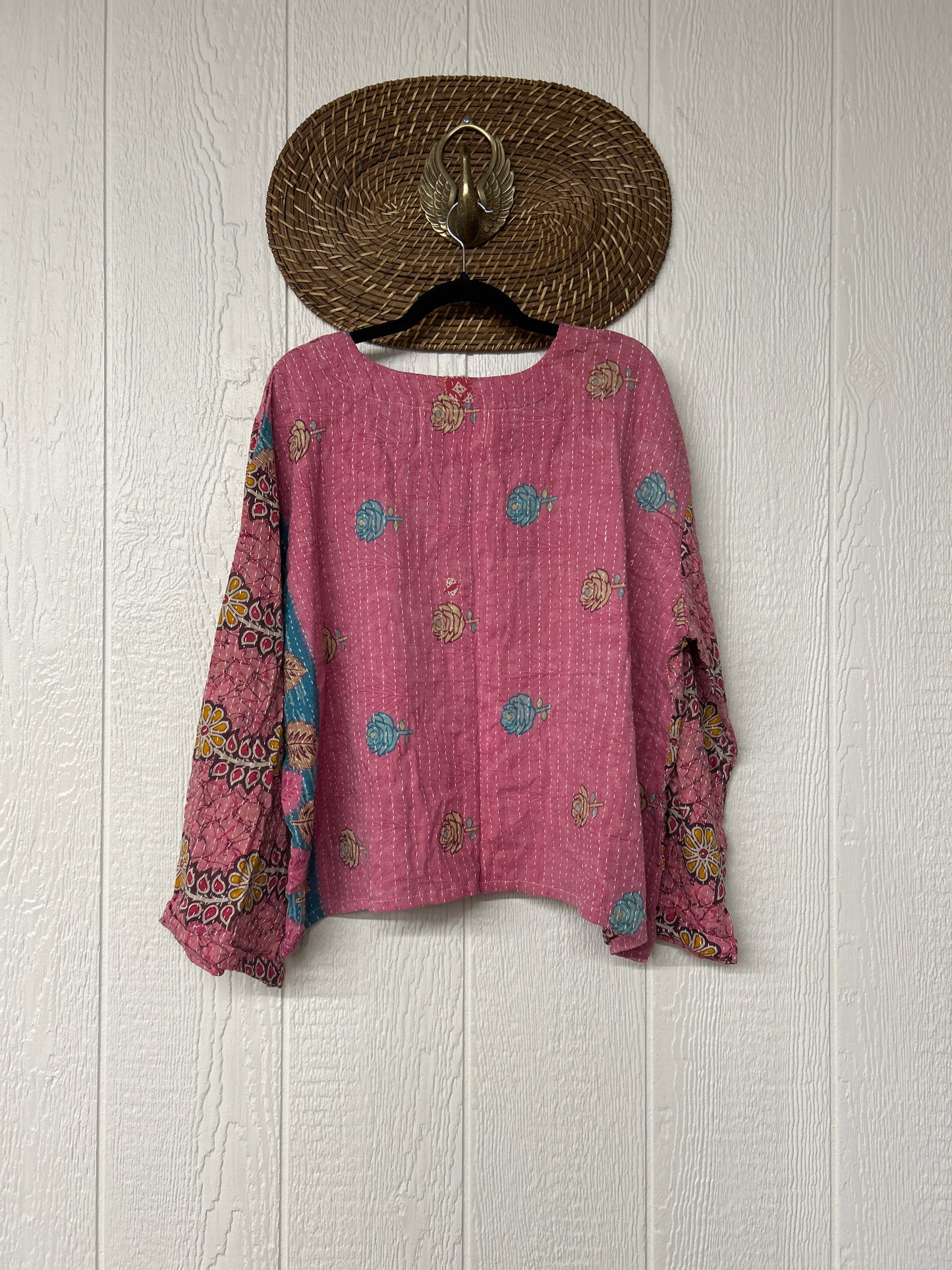 Pareo Kantha Wanderer Pocket Crop Top 0226 174