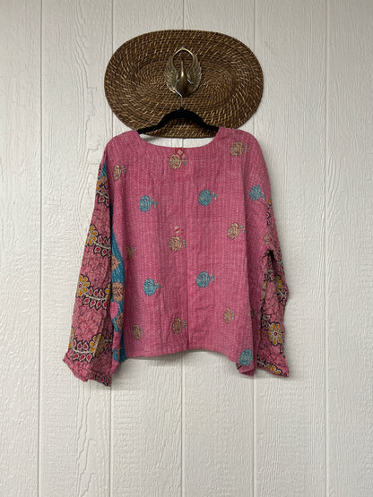 Pareo Kantha Wanderer Pocket Crop Top 0226 174