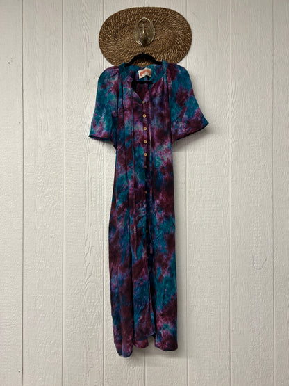 Crepe Sari Summer Woodstock Duster 0626 187