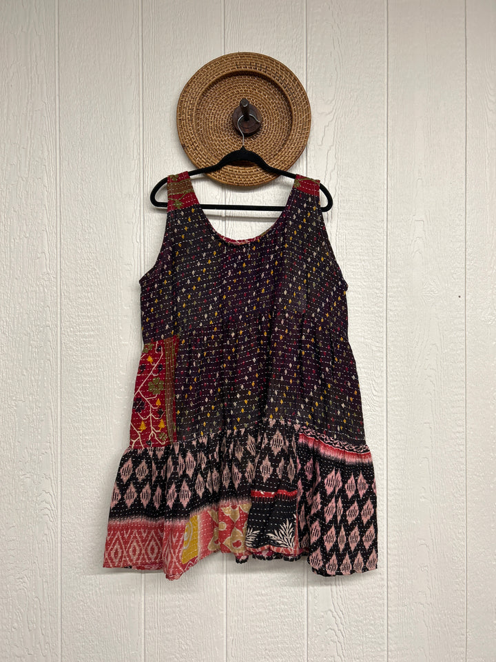 Kantha Meadow Mini Dress 0425 277