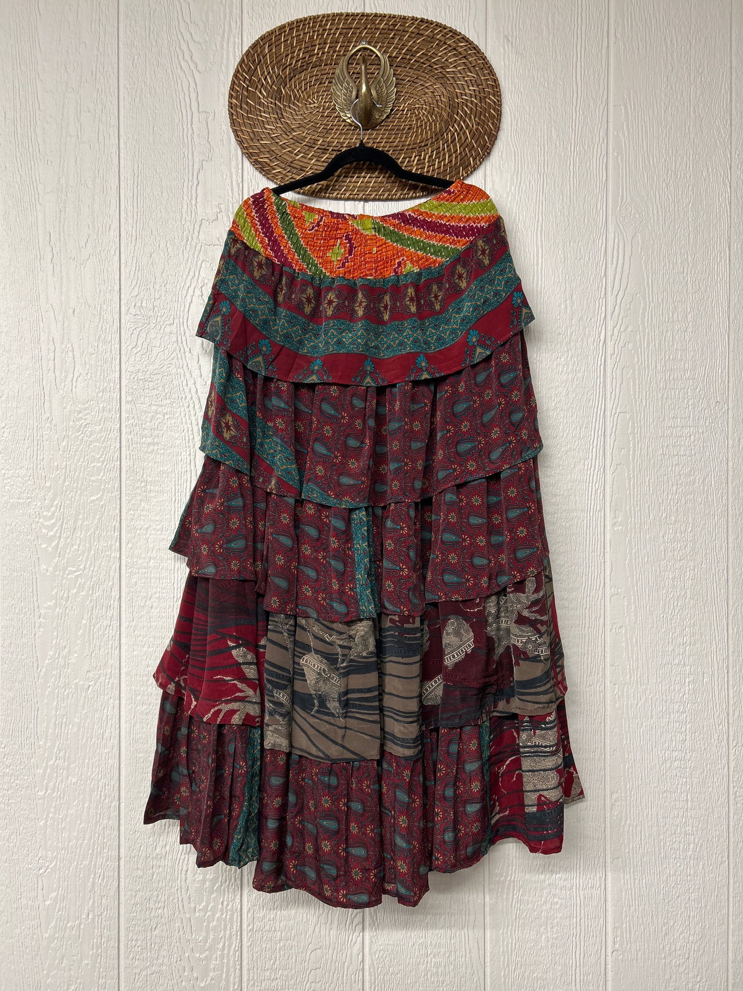 Rasgulla Sari Venus Ruffle Maxi 1125 132