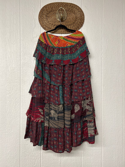 Rasgulla Sari Venus Ruffle Maxi 1125 132