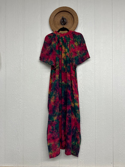 Crepe Sari Summer Woodstock Duster 0626 046