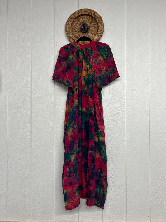 Crepe Sari Summer Woodstock Duster 0626 046