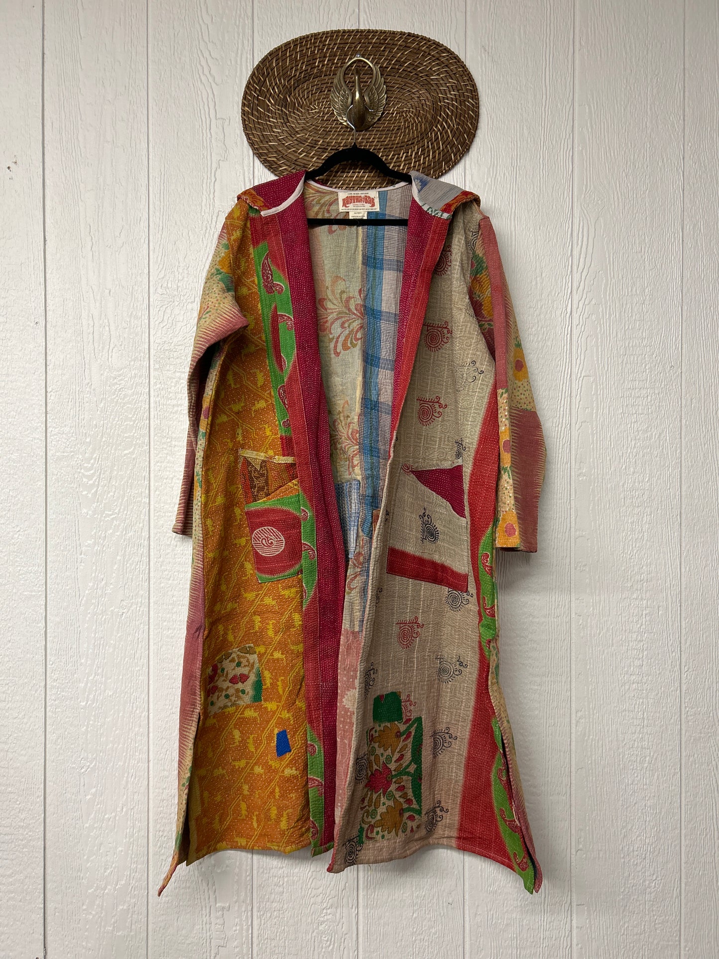 Fine Kantha Rising Sun Coat 1125 217