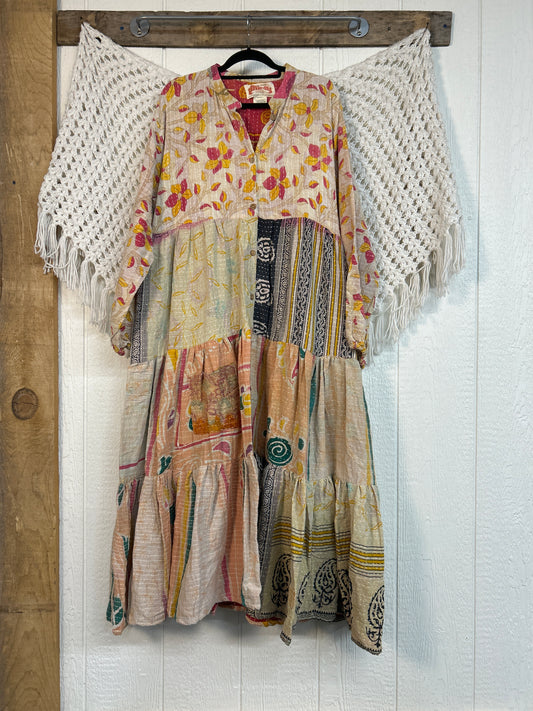 Pareo Kantha Luminous Maxi Dress 0126 249