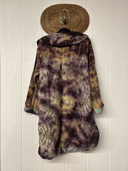 Fine Kantha Drifter Coat 1026 174
