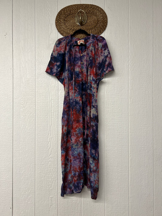 Crepe Sari Summer Woodstock Duster 0626 150