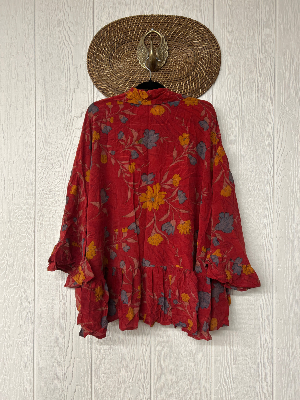 Crepe Sari Wild Rose Top 1026 173
