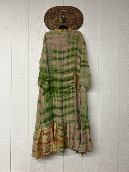 Crepe Sari Dahlia Duster Dress 0326 213