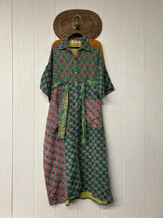 Pareo Kantha Gravity Duster Dress 0226 214