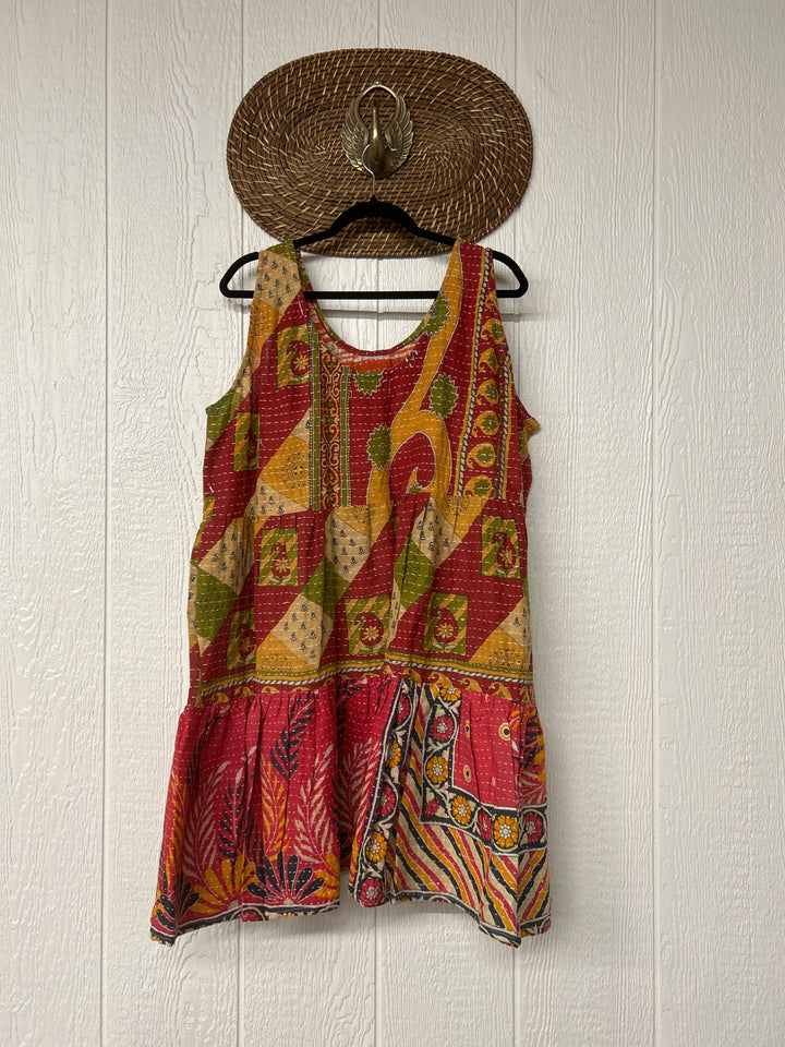 Kantha Meadow Mini Dress 0425 068