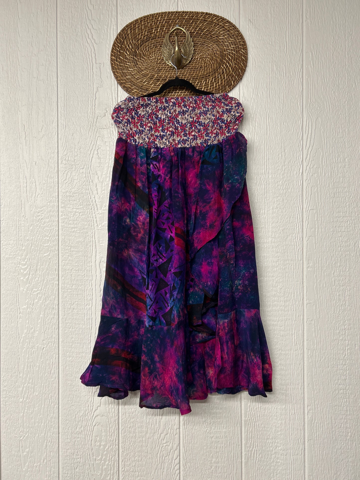 Crepe Sari Inner Peace Wrap Skirt 0626 079