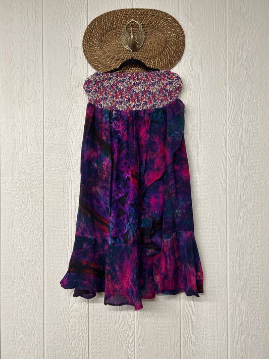Crepe Sari Inner Peace Wrap Skirt 0626 079