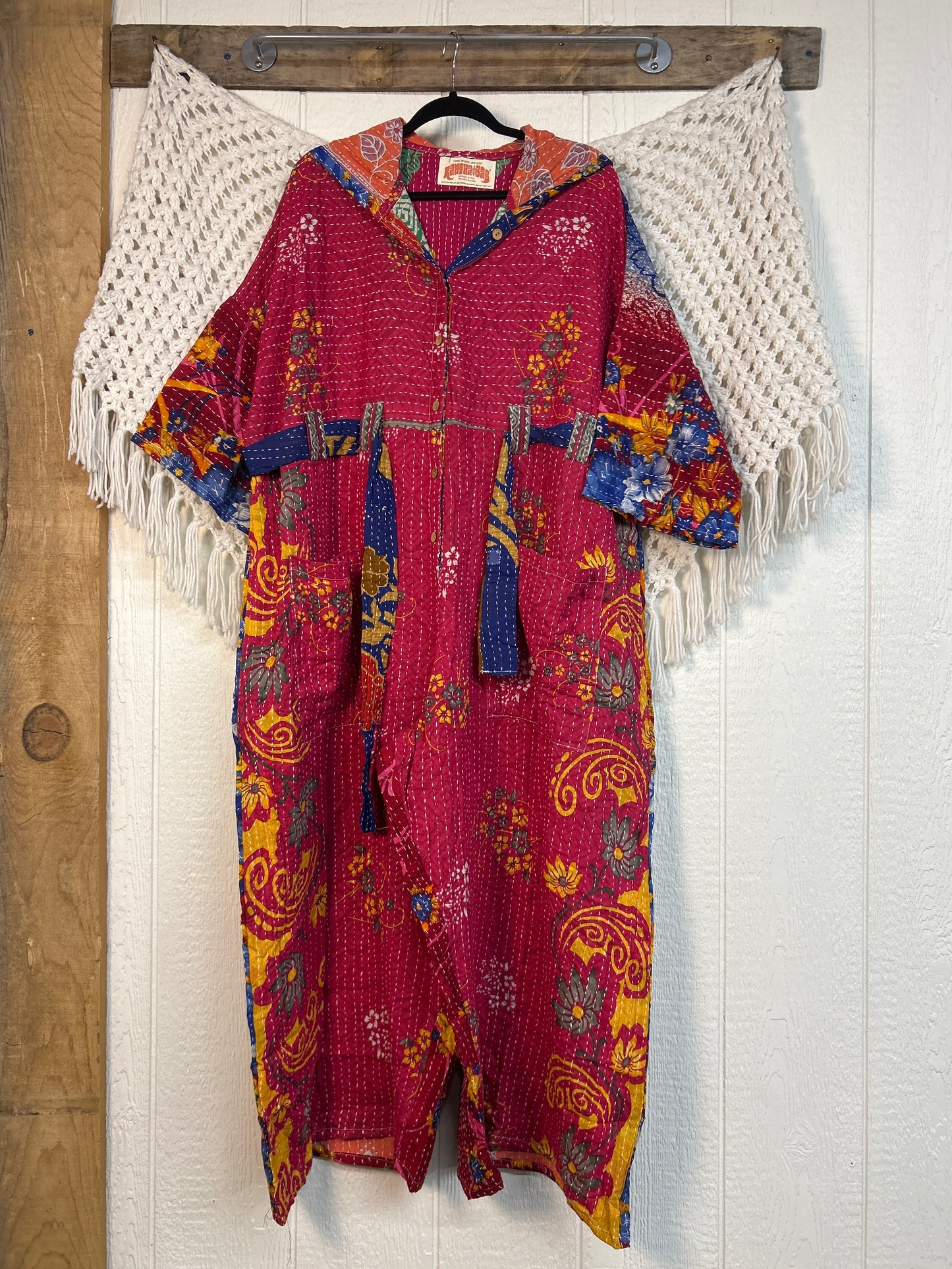 Pareo Kantha Zen Hoodie Jumpsuit 0726 190