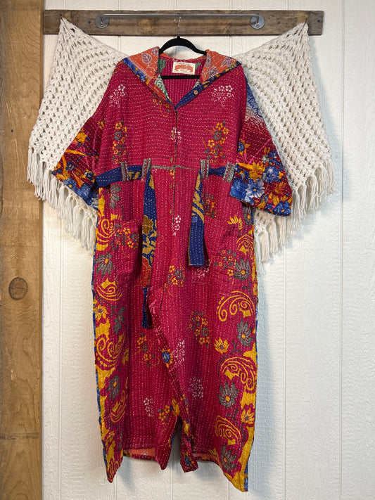 Pareo Kantha Zen Hoodie Jumpsuit 0726 190