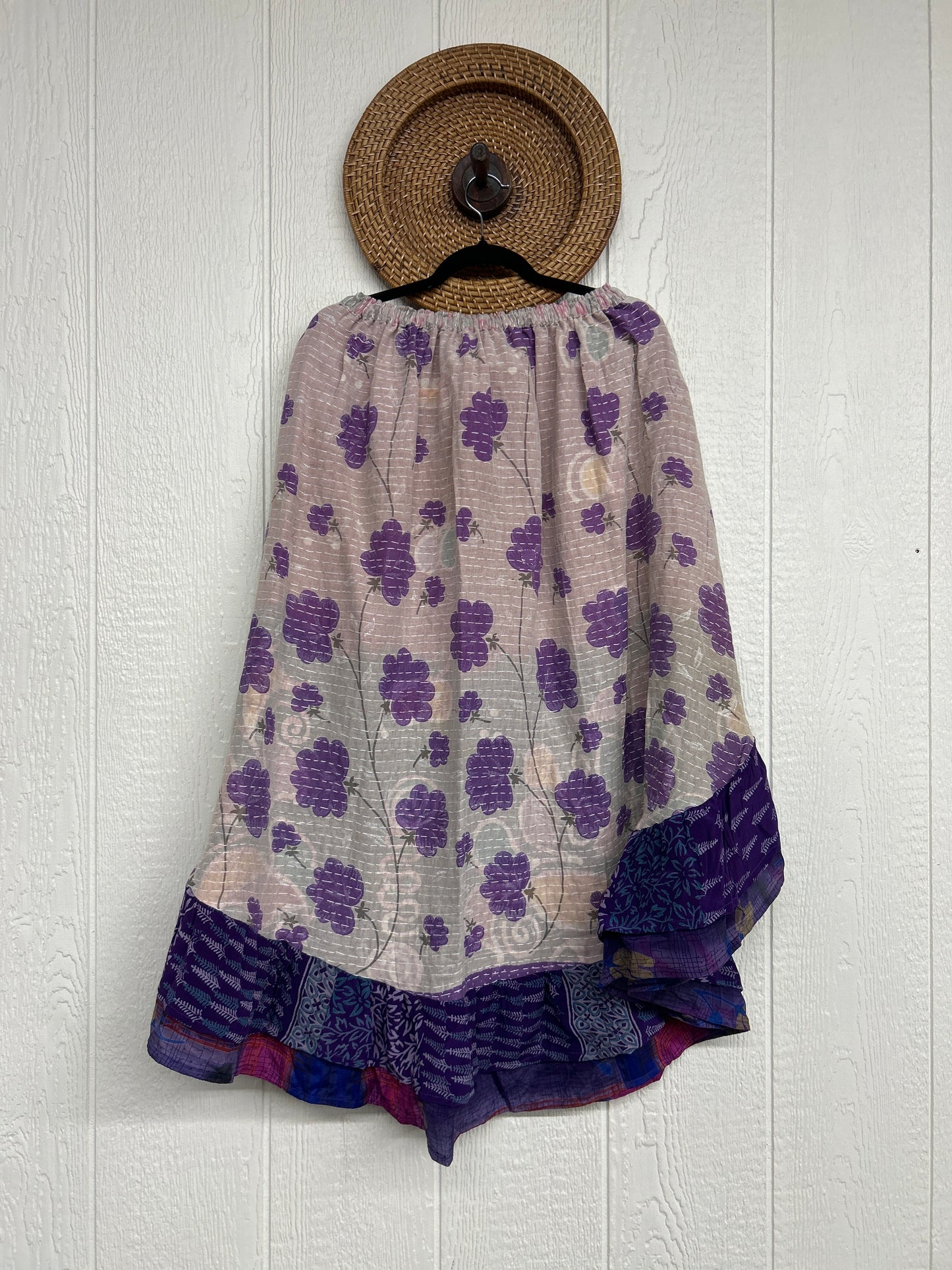 RETAIL Pareo Kantha Wild Rose Skirt 0426 115