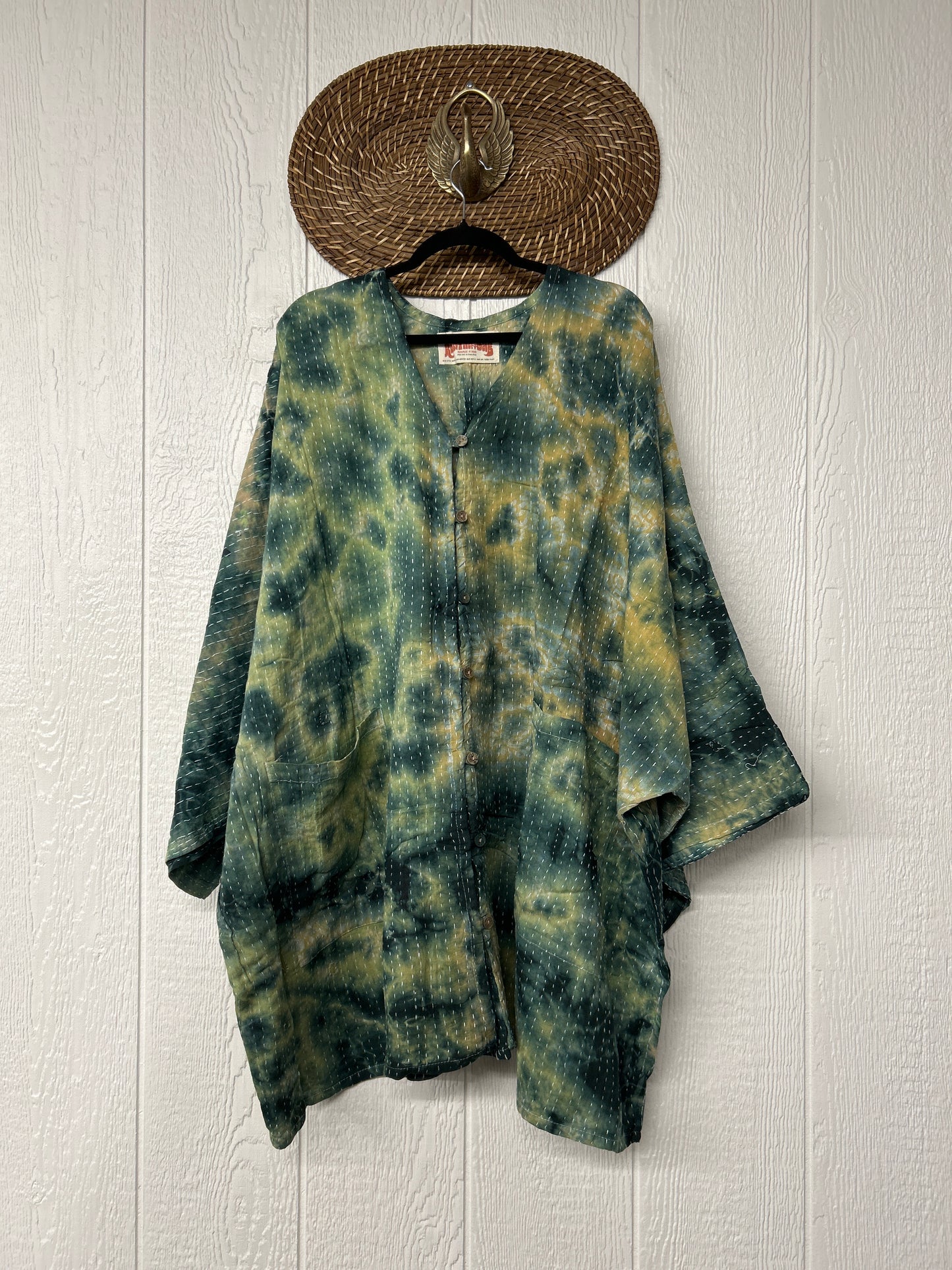 Pareo Kantha Gaia Button-Down Kimono 0526 059