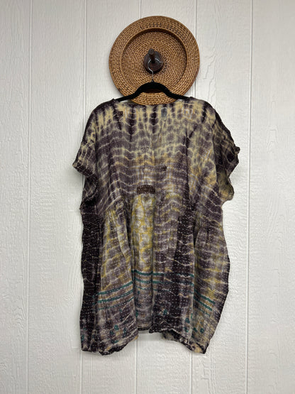 Pareo Kantha Daydreamer Button Down Mini  0526 029