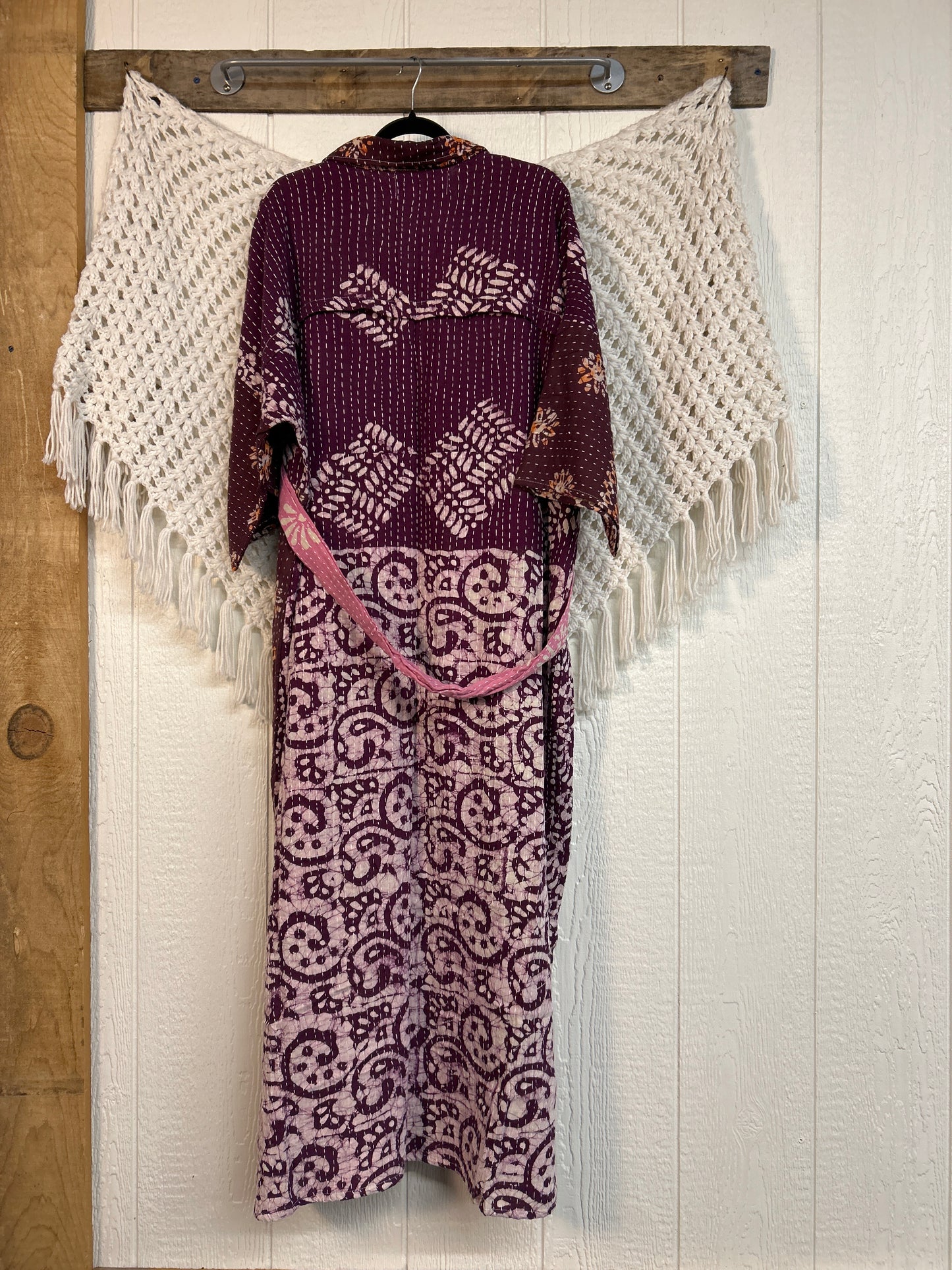 Pareo Kantha Gravity Duster Dress 0226 137