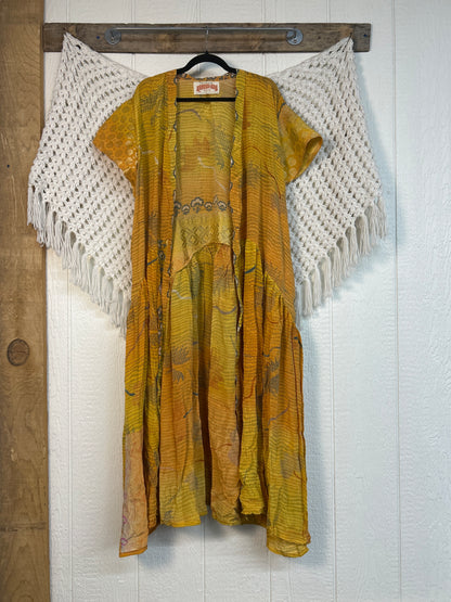 Crepe Sari Summer Evermore Kimono 0726 236