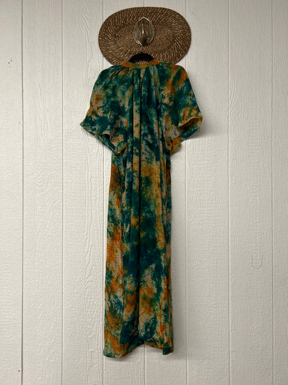Crepe Sari Summer Woodstock Duster 0626 185