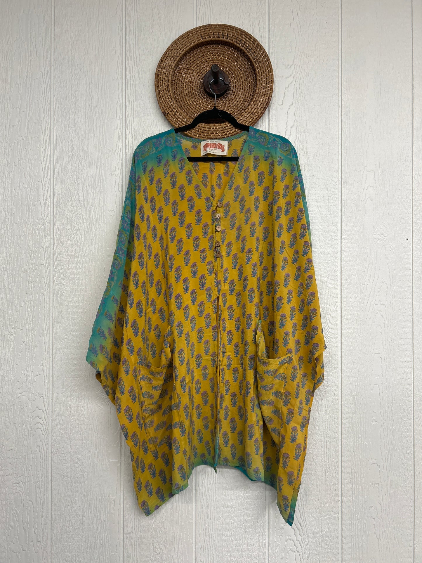 Crepe Sari Gaia Split Tunic 0226 135