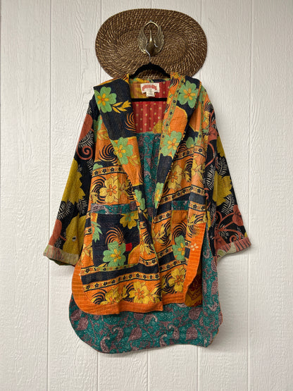 Fine Kantha Drifter Coat 1125 208