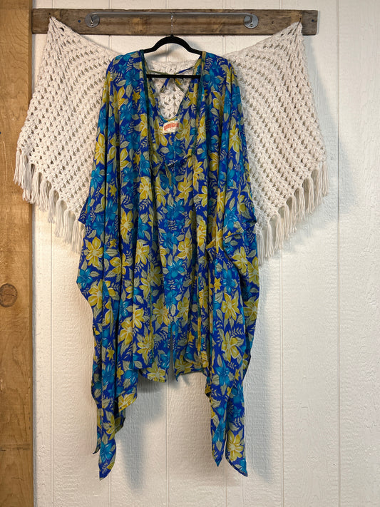 Crepe Sari Orchid Kimono 0626 203