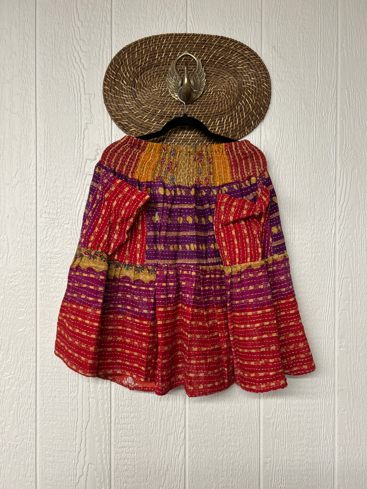Pareo Kantha Meadow Skirt 0826 186