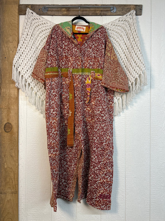Pareo Kantha Zen Hoodie Jumpsuit 0726 187