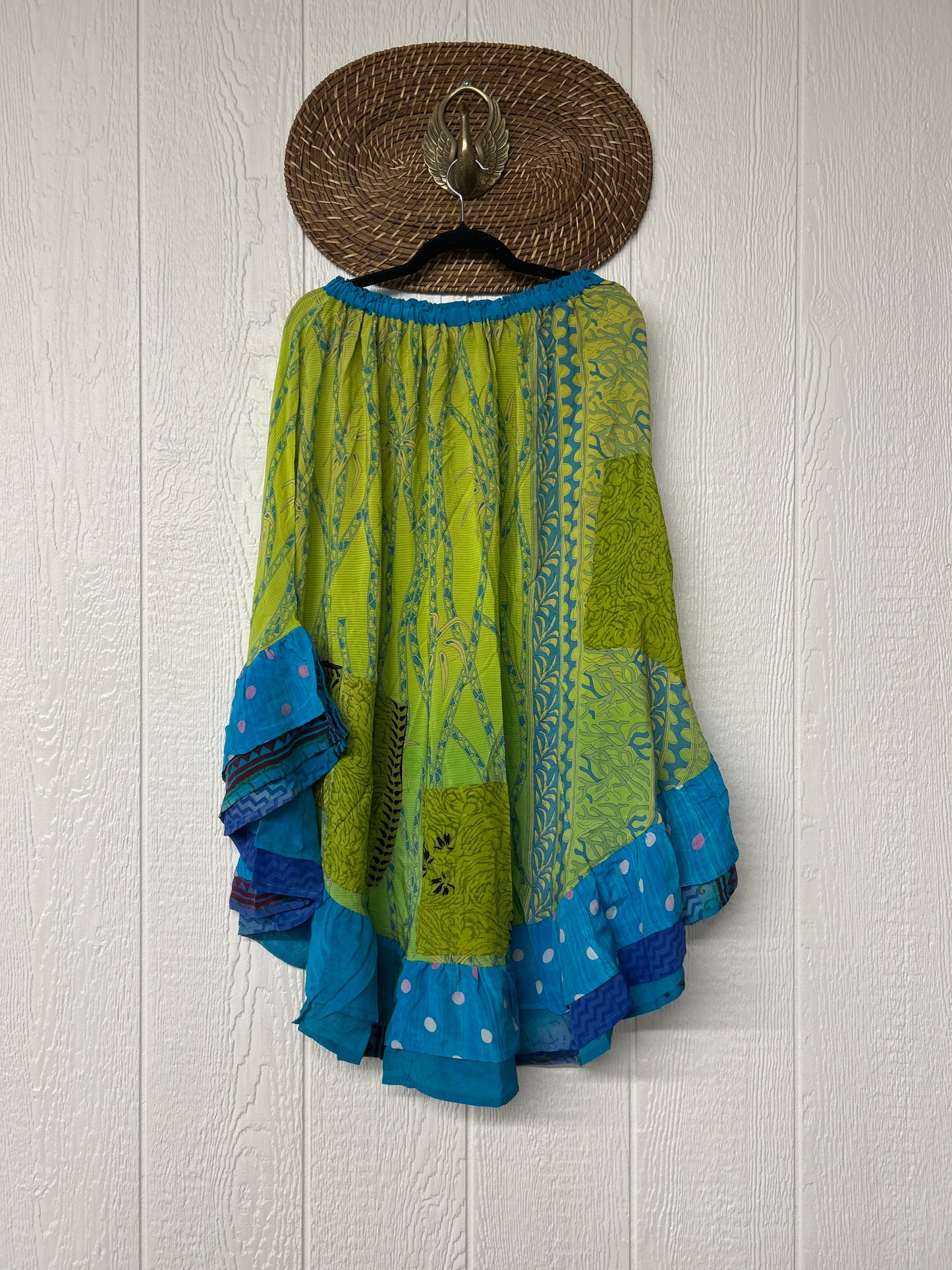 Crepe Wild Rose Skirt 1025 128