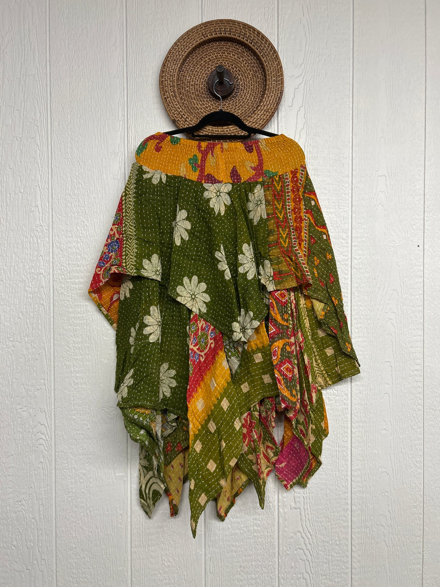 Pareo Kantha Pixie Skirt 0426 106