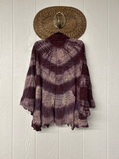 Crepe Sari Wild Rose Top 1026 144