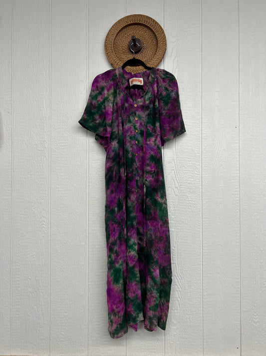 Crepe Sari Summer Woodstock Duster 0626 021