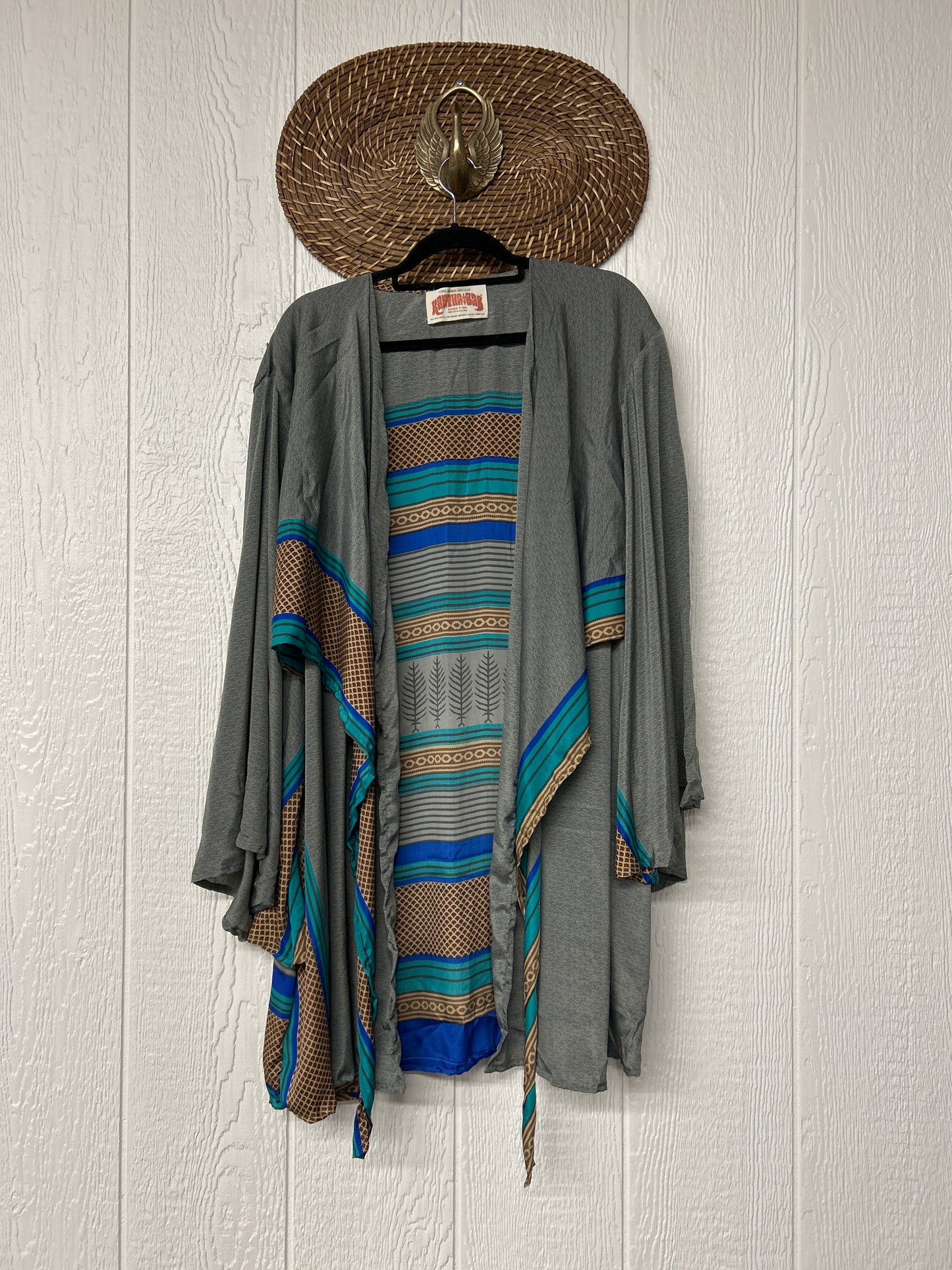 Rasgulla Sari Shortie Spellbound Kimono 0226 049