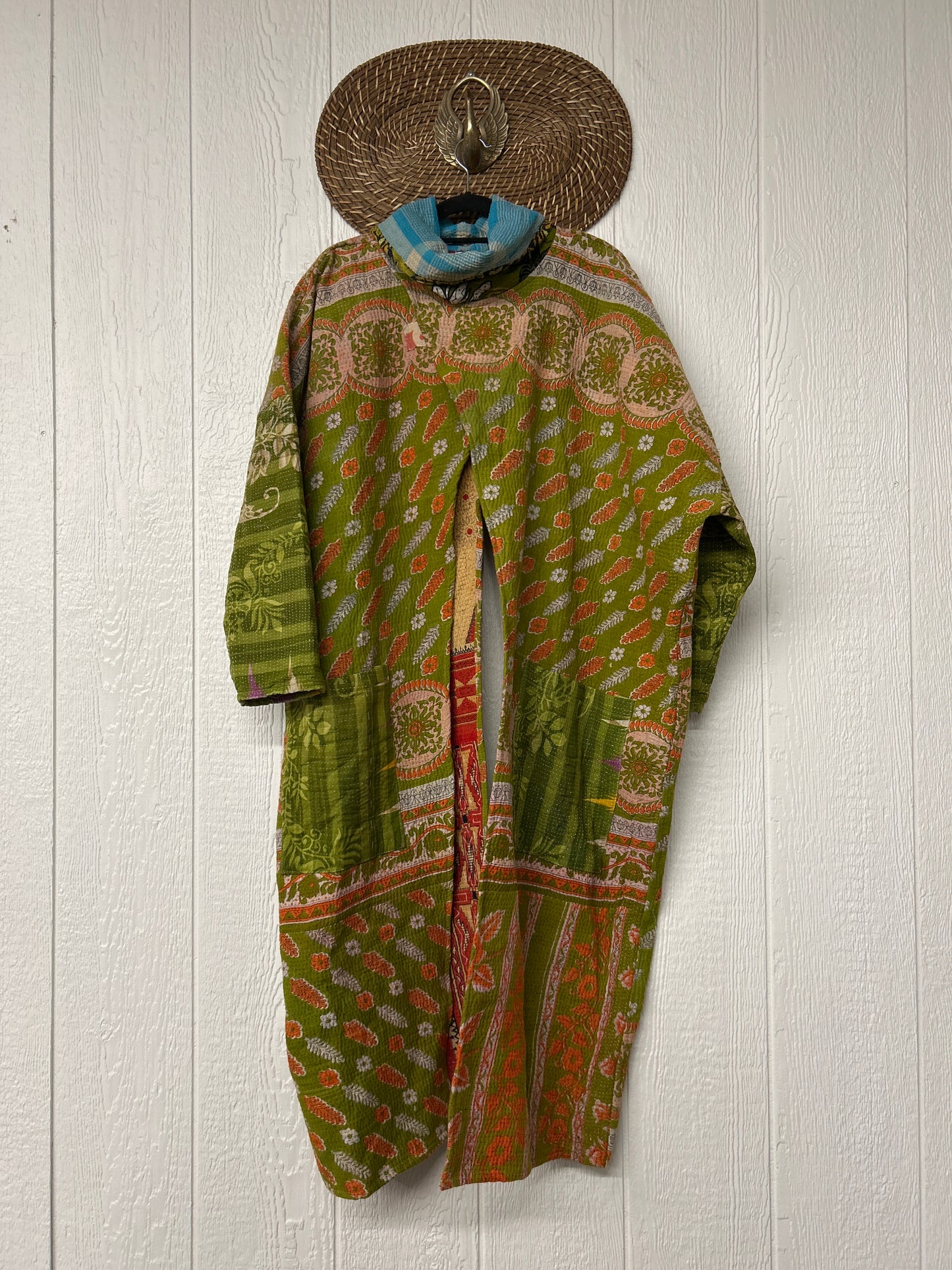 Fine Kantha Cowl Split Pullover 1225 111