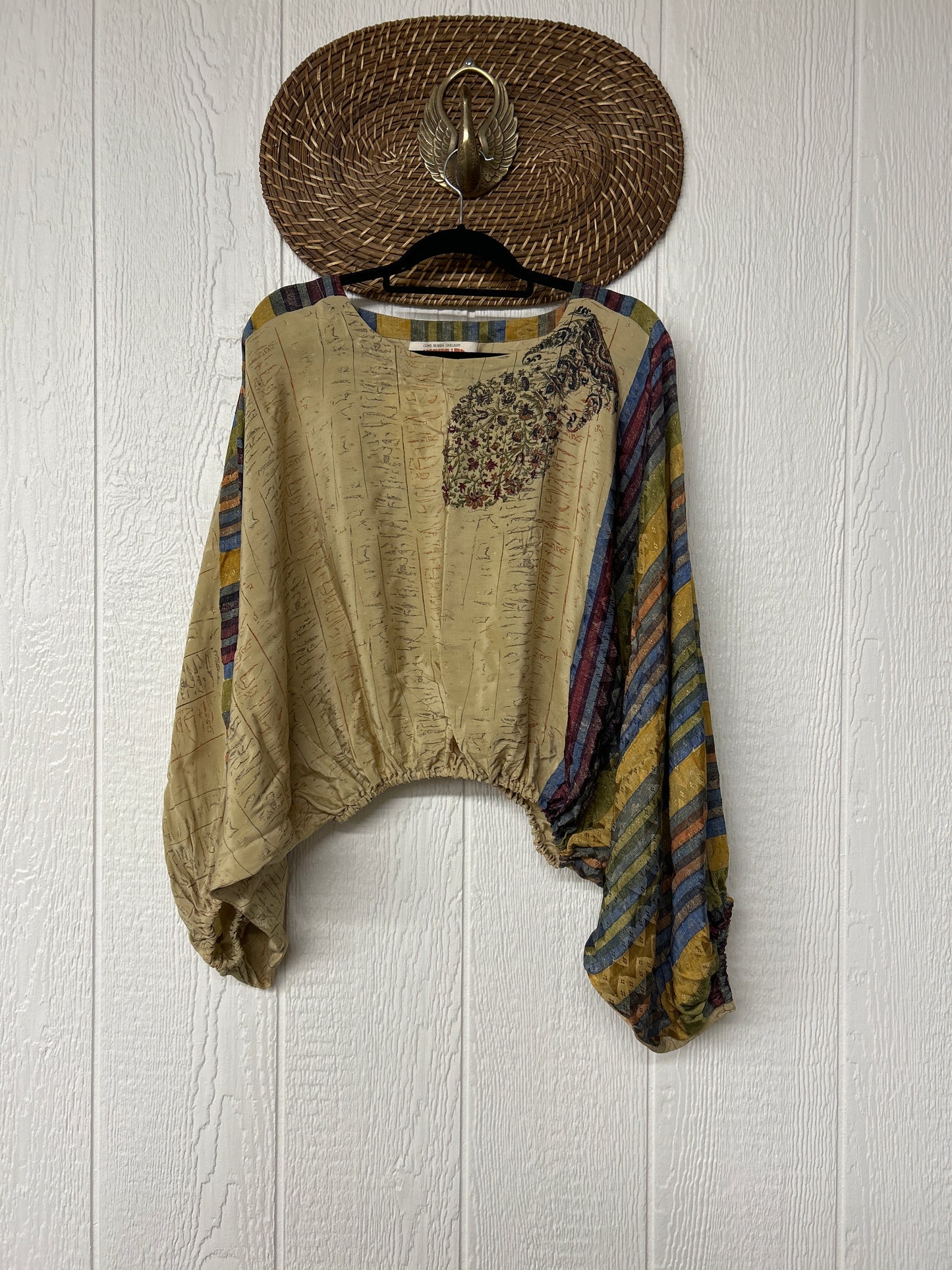 Crepe Sari Luna Crop Top 0126 265