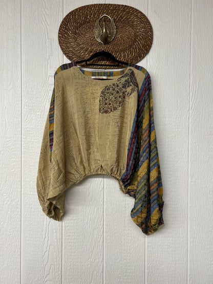 Crepe Sari Luna Crop Top 0126 265