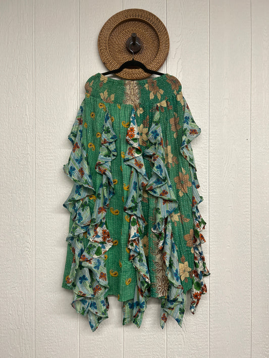 Pareo Kantha Willow Maxi Skirt 0826 216