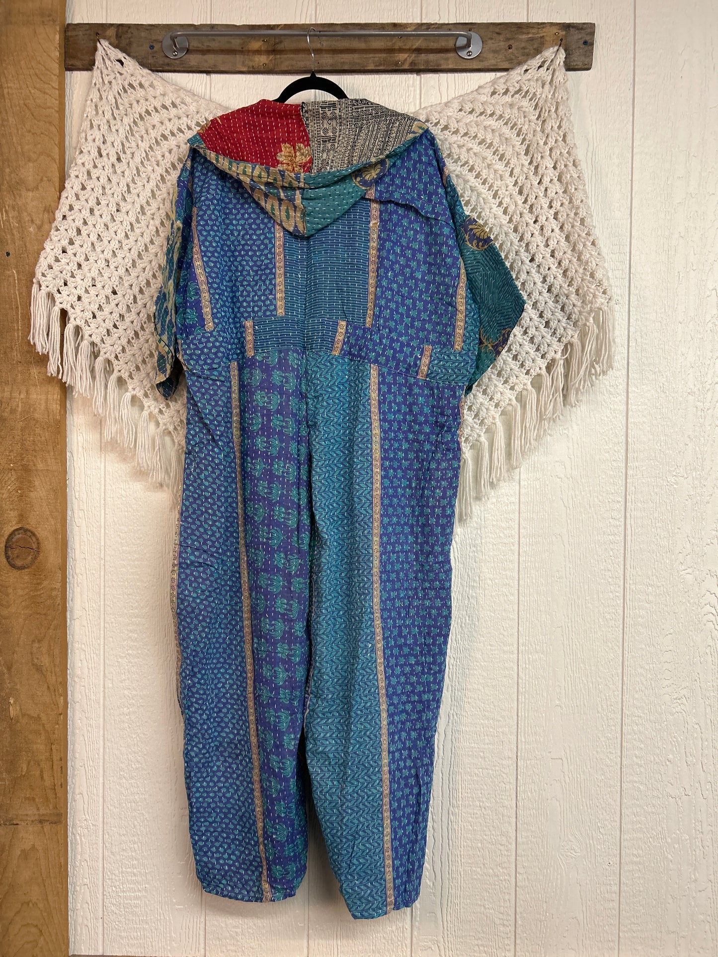Kantha Zen Hoodie Jumpsuit 0925 216