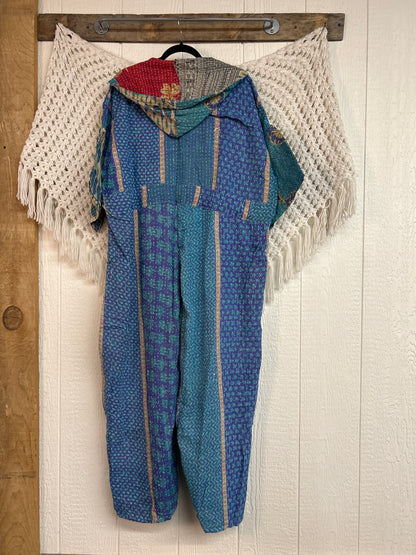 Kantha Zen Hoodie Jumpsuit 0925 216