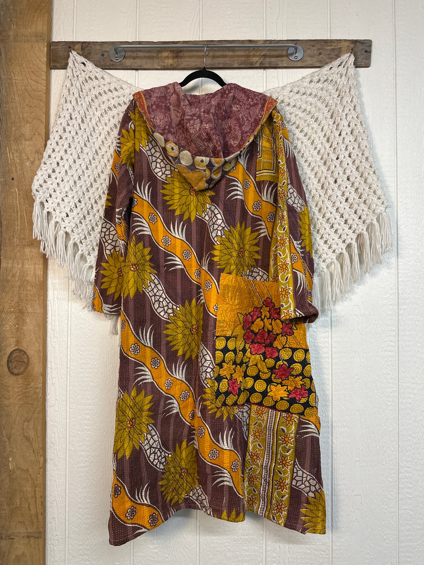 Fine Kantha Rising Sun Coat 1125 245