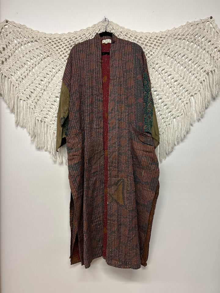 Majestic Caramel Overdye Kimono 1124 058