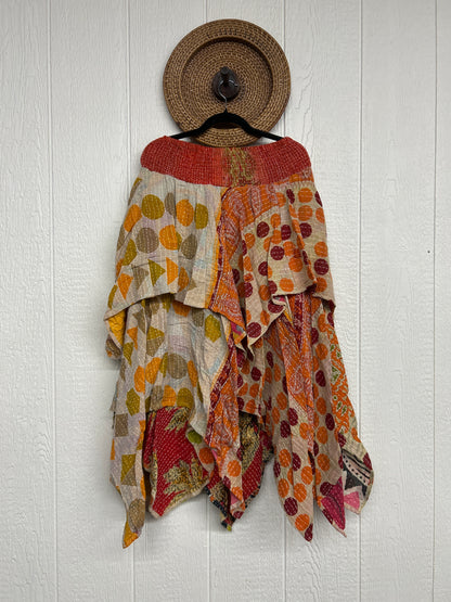 Pareo Kantha Pixie Skirt 0426 257
